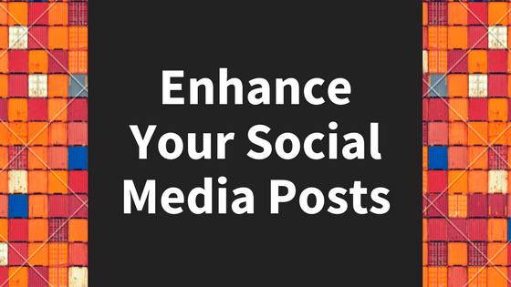 enhance your social media posts