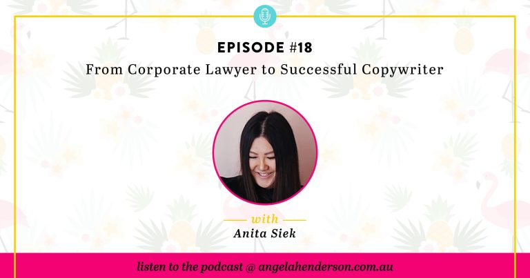 From Corporate Lawyer to Successful Copywriter – Episode 18