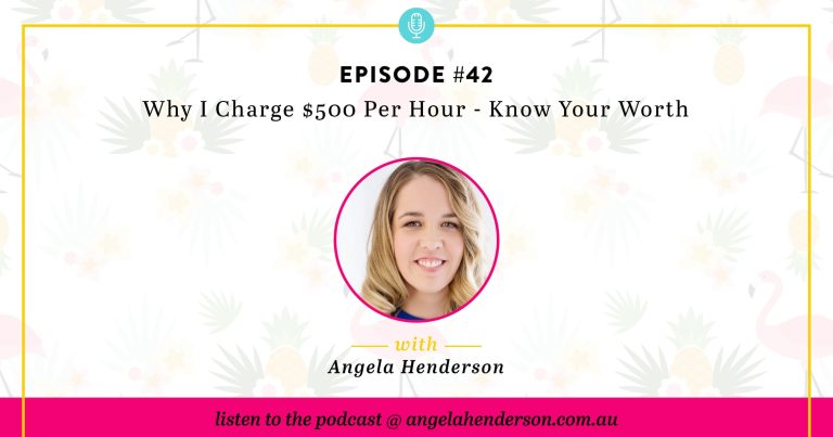 Why I Charge $500 Per Hour – Know Your Worth – Episode 42