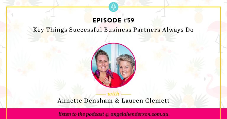 Key Things Successful Business Partners Always Do  – Episode 59