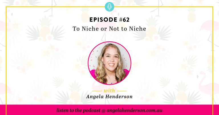 To Niche or Not to Niche – Episode 62