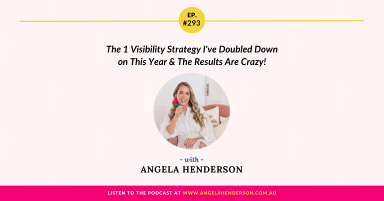 The 1 Visibility Strategy I’ve Doubled Down on This Year & The Results Are Crazy! – Episode 293