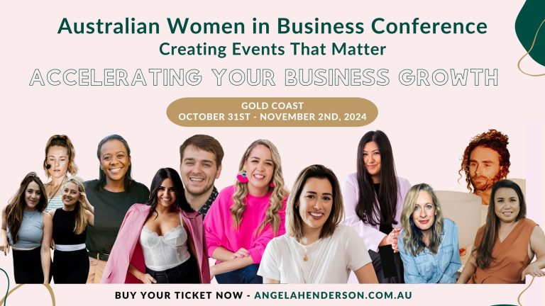 WOMEN IN BUSINESS CONFERENCE – AUSTRALIA 2024 $100 Discount