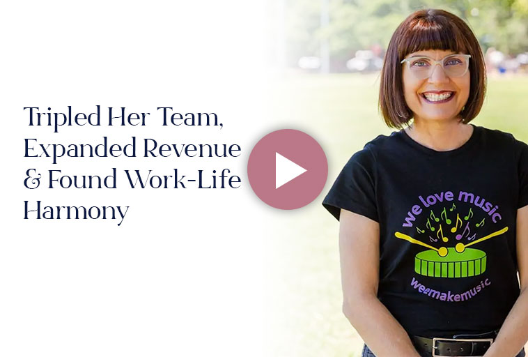 [Video] Teaching Less, Leading More: How Lou Tripled Her Team, Expanded Revenue, and Found Balance
